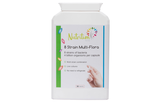 Nutrition To Go 8 Strain Multi flora Probiotic