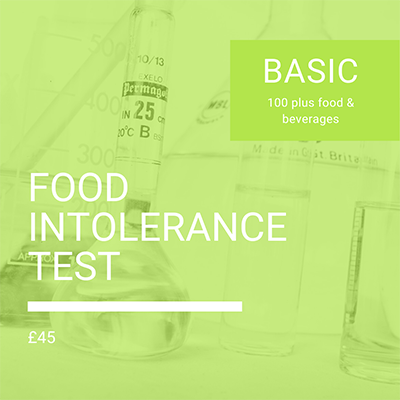 Basic Food Intolerance Test by Nutrition To Go, Food sensitivity