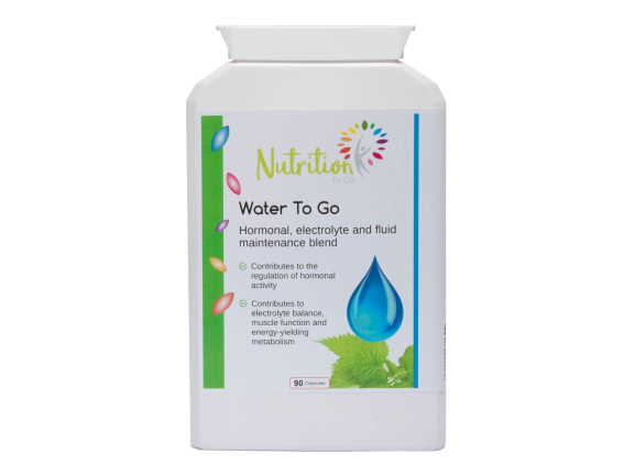 Nutrition To Go Water To Go health supplement for the bodies water balance
